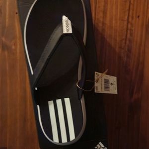 NWT in box Adidas comfort flip flops